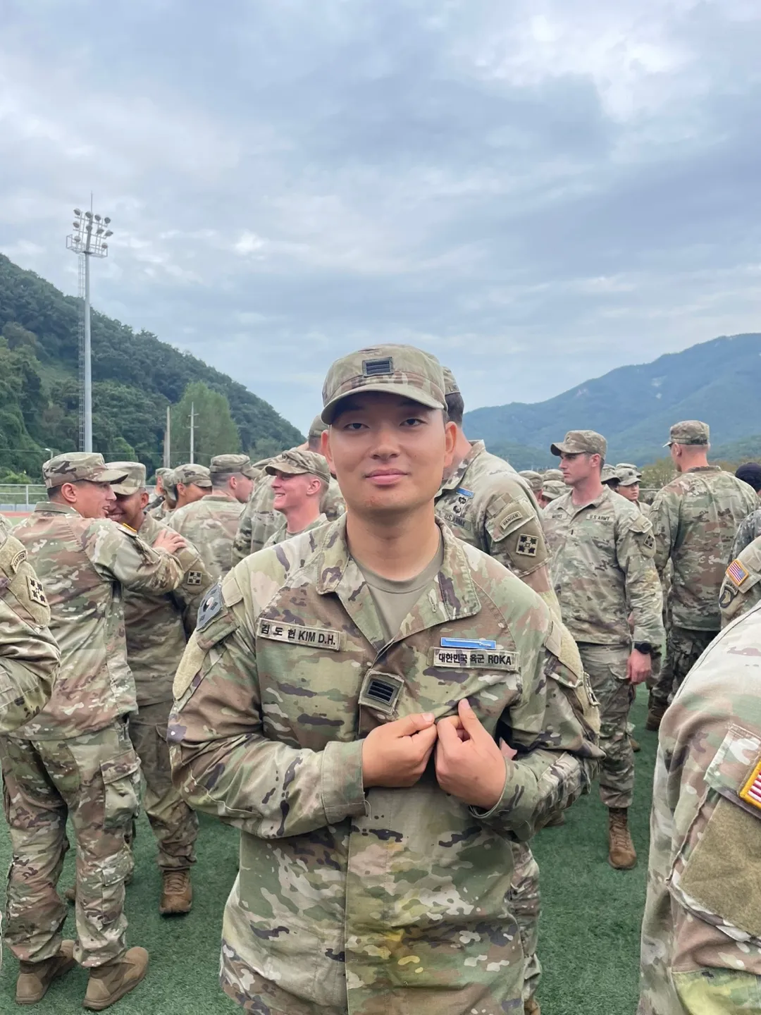 Doheon Kim's Expert Infantryman Badge